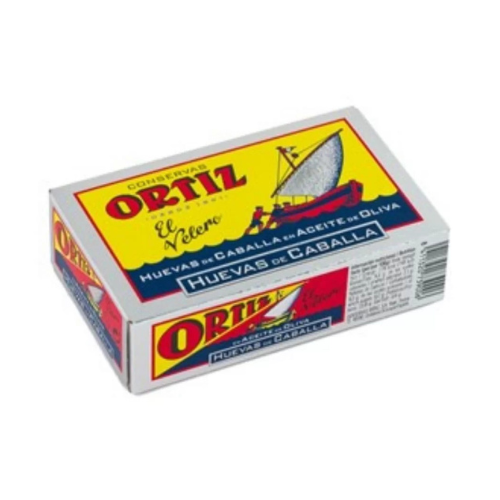 Huevas de Caballa en Aceite de Oliva - Conserva Ortiz