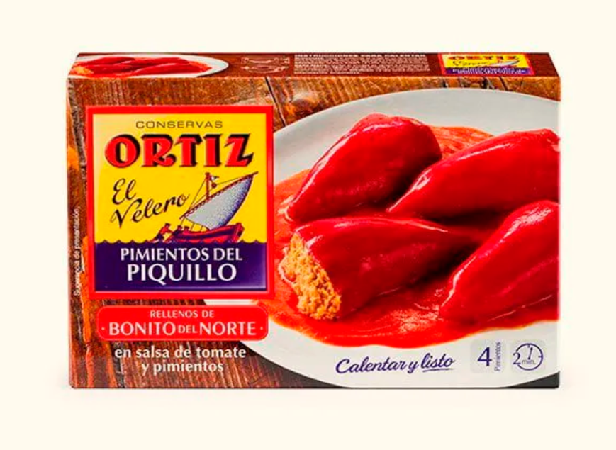 [2497] Pimientos con Bonito del Norte 300g - Ortiz